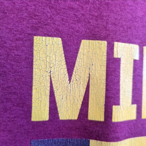 Minnesota Golden Gophers Nike Tee Short Sleeve Shirt Men's M Medium Maroon - Picture 4 of 7